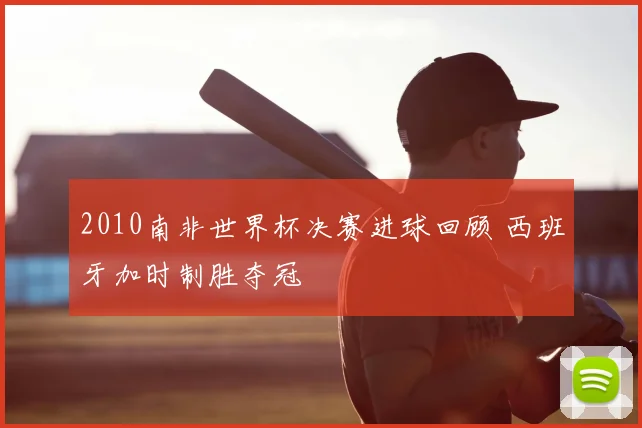2010南非世界杯决赛进球回顾 西班牙加时制胜夺冠