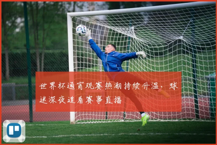 世界杯通宵观赛热潮持续升温，球迷深夜追看赛事直播